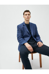 Koton Sako Slim Fit s Knoflíky a Kapsami