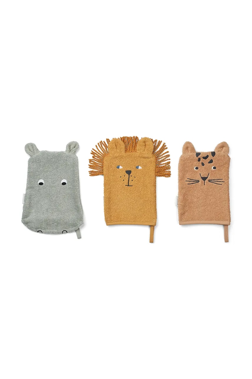 Koupací žínka Liewood Sylvester Washcloth 3-pack