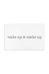 Koupelnový kobereček Artsy Doormats Up & Make Up 39 x 60 cm