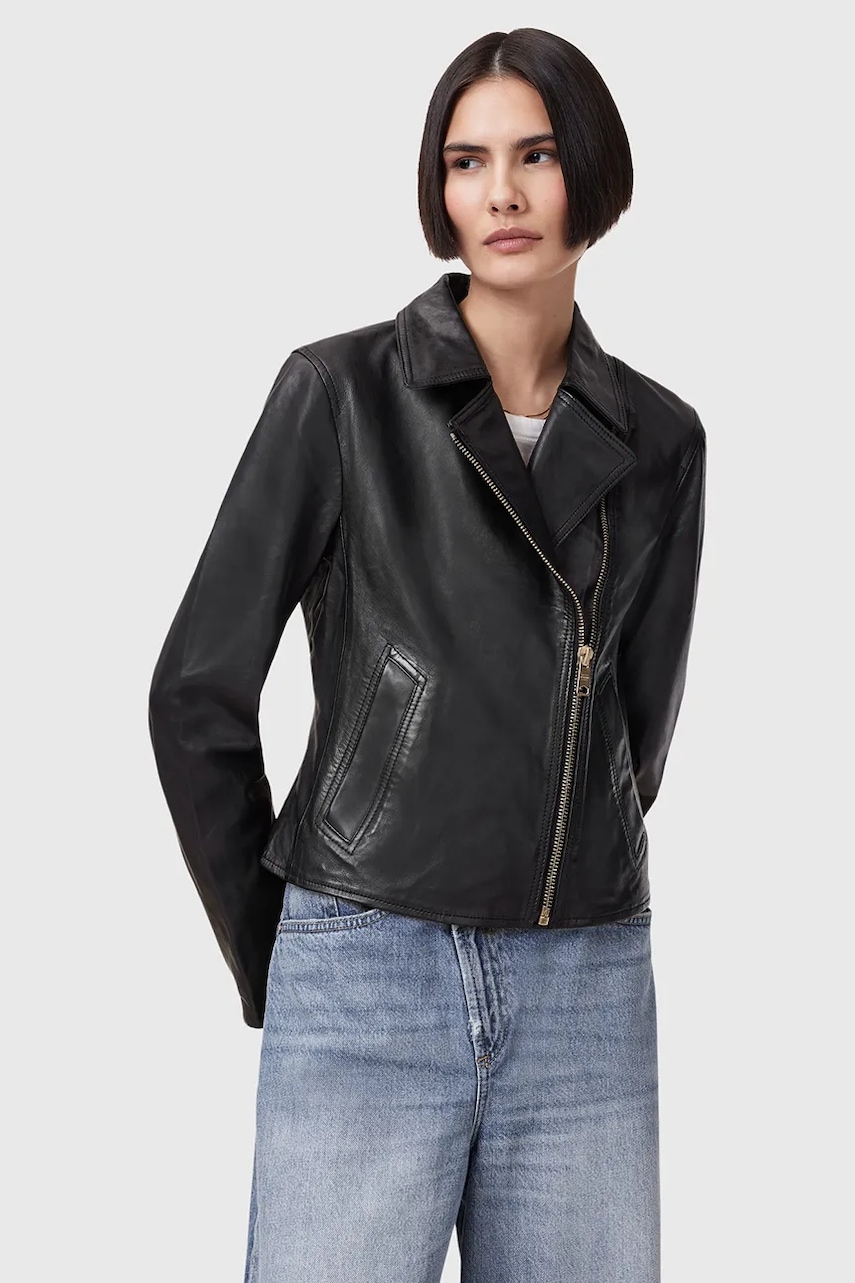 Kožená bunda AllSaints VELA