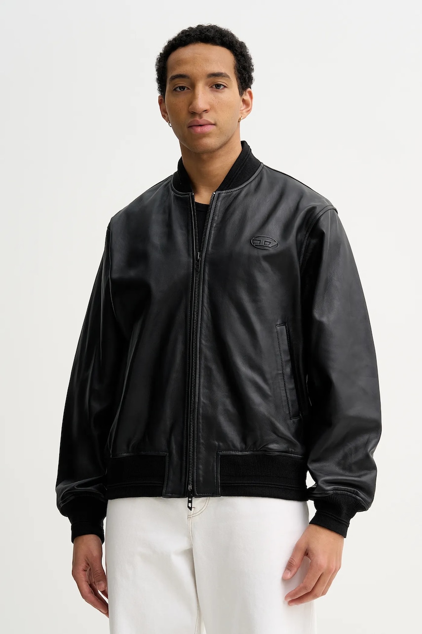 Kožená bunda bomber Diesel L-TYPE