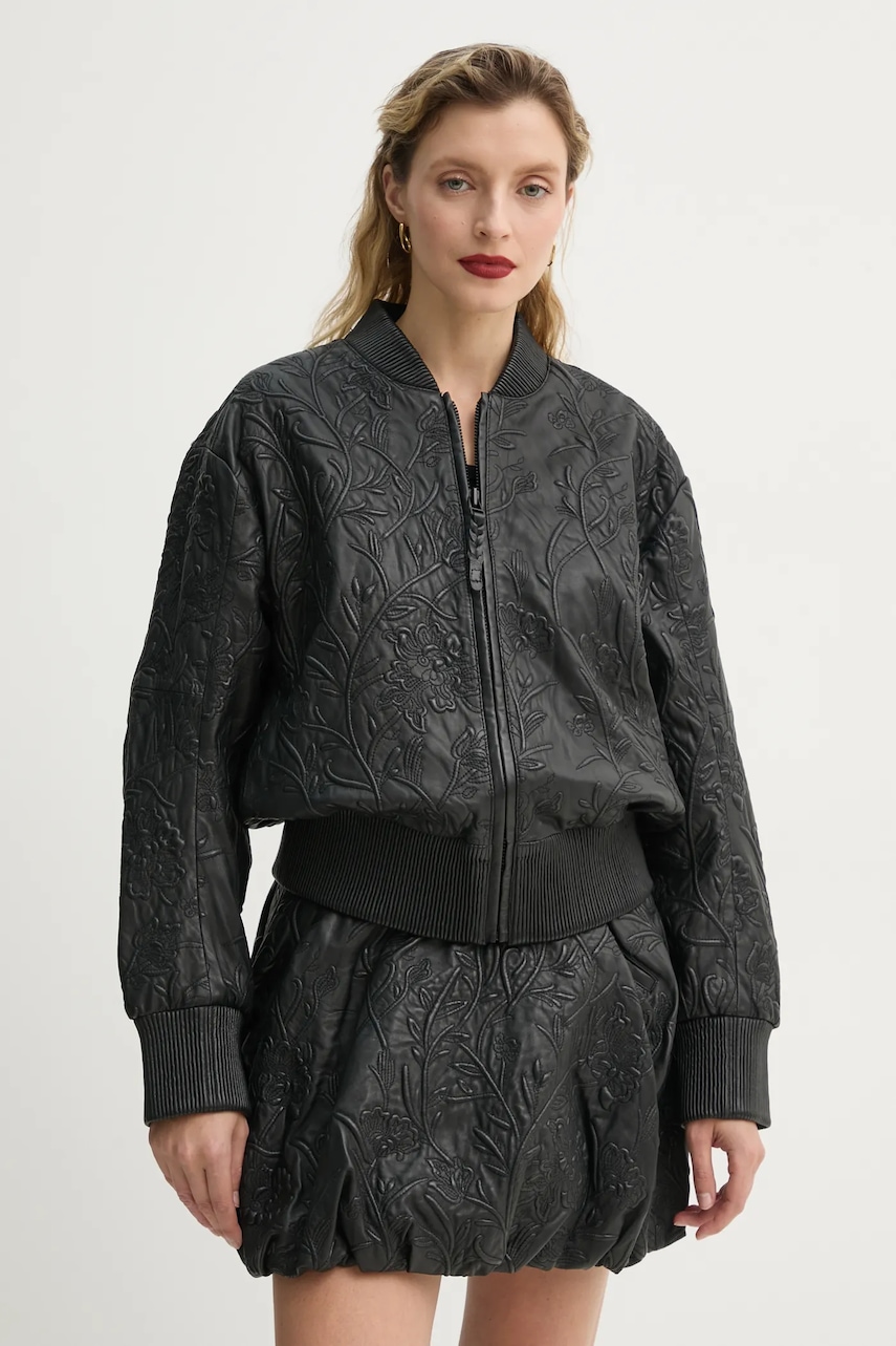 Kožená bunda bomber MUNTHE FERRIL