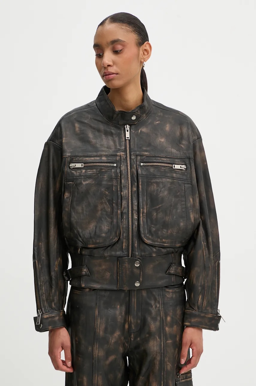 Kožená bunda Gestuz