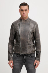 Kožená bunda Michael Kors