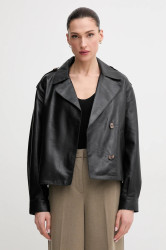 Kožená bunda Pepe Jeans GRETA