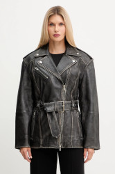 Kožená bunda Stand Studio Leona