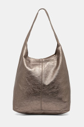 Kožená kabelka Answear.LAB oranžová barva