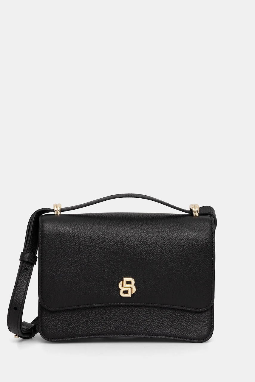 Kožená kabelka BOSS BOSS BEYOND Crossb.