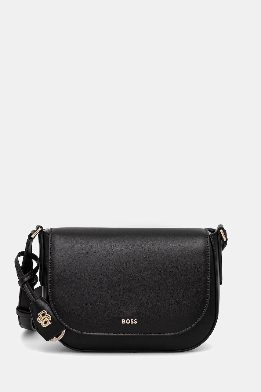 Kožená kabelka BOSS NUMAH Saddle