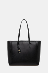 Kožená kabelka BOSS NUMAH Tote černá barva, 50547750