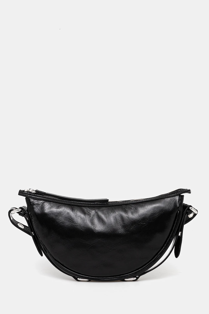 Kožená kabelka By Far Gib