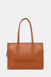 Kožená kabelka Coccinelle