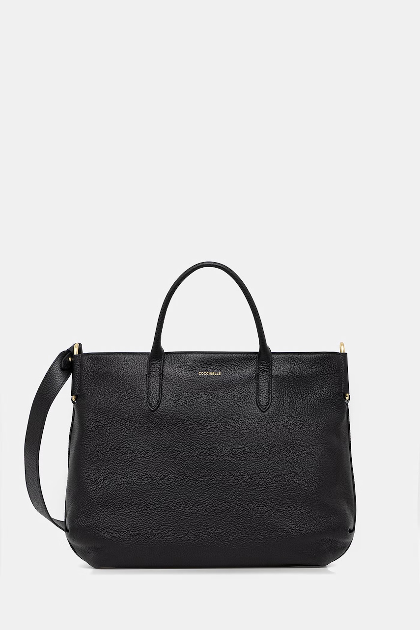Kožená kabelka Coccinelle