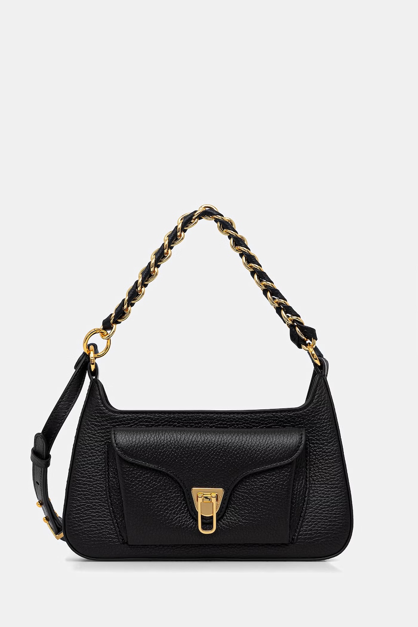 Kožená kabelka Coccinelle