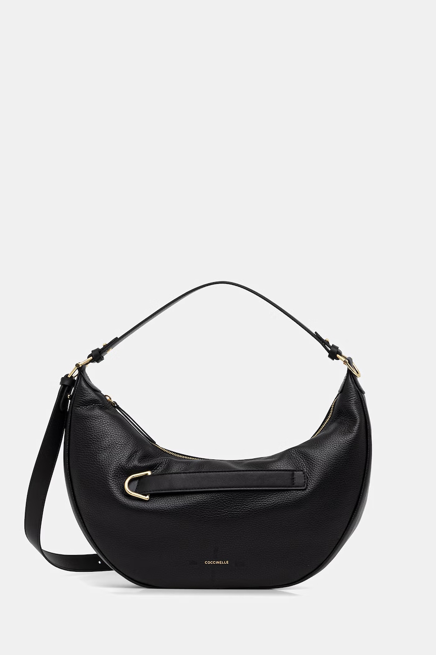 Kožená kabelka Coccinelle