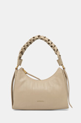 Kožená kabelka Coccinelle BOHEME PLISSE