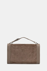 Kožená kabelka Coccinelle ELINOR béžová barva, E1.TL6.12.01.01