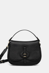 Kožená kabelka Coccinelle MAVERY černá barva, E1 U7F 18 01 01
