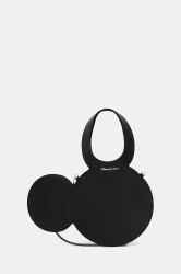 Kožená kabelka Coperni x Disney Mickey Tote černá barva, DBA102F6031