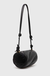 Kožená kabelka Fiorucci Black Leather Mella Bag