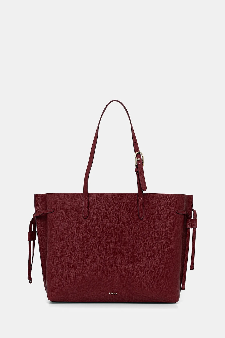 Kožená kabelka Furla