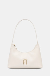 Kožená kabelka Furla bílá barva, WB00863.AX0733.PNN00