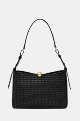 Kožená kabelka Furla černá barva, WB01403.BX3977.O6000