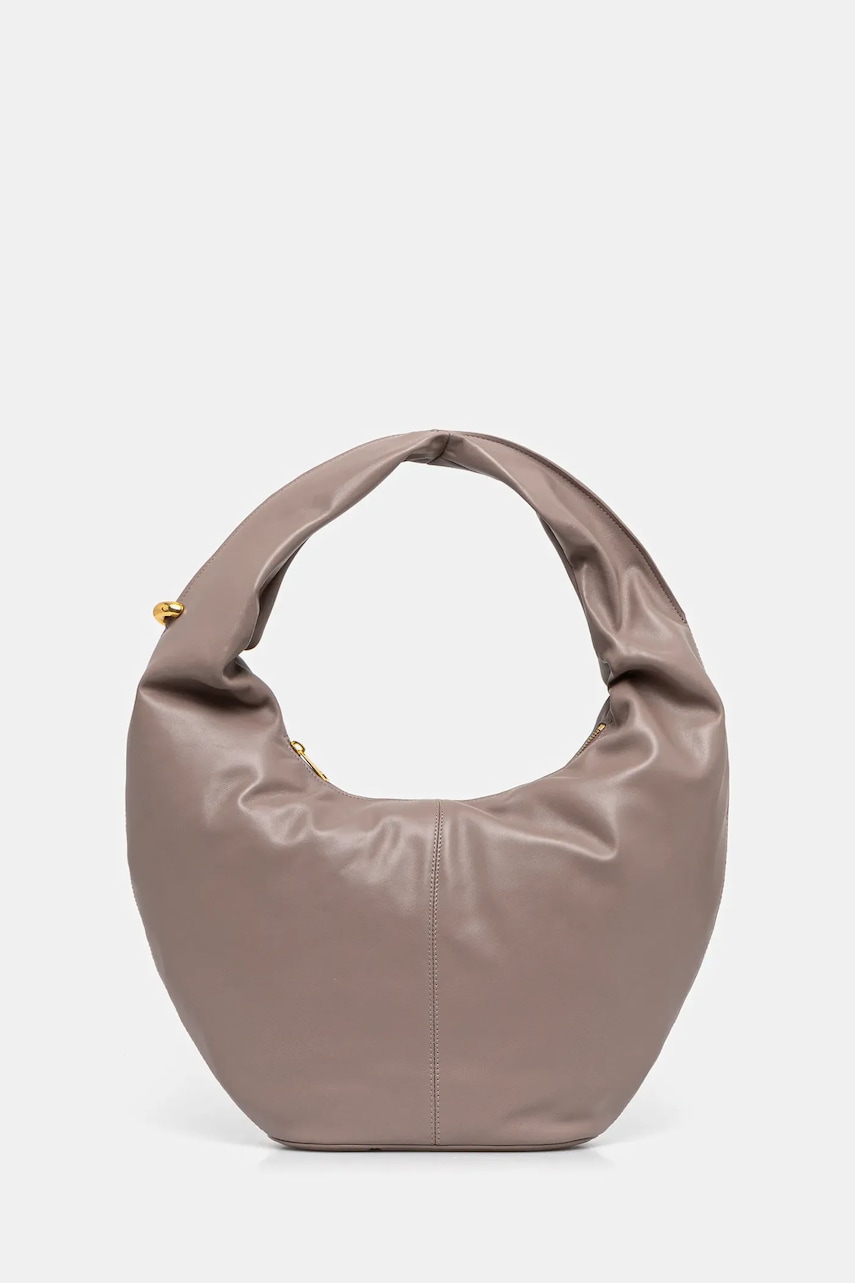 Kožená kabelka Furla hnědá barva, WB01541.BX3168.MA2001002