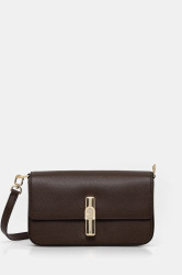 Kožená kabelka Furla hnědá barva, WB01826 ARE000 4284S