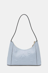 Kožená kabelka Furla modrá barva, WB00863.BX3822.550001007