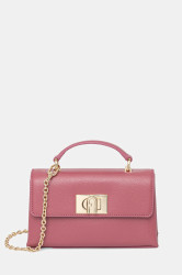Kožená kabelka Furla růžová barva, WE00423.ARE000.4147S
