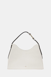 Kožená kabelka Furla šedá barva, WB01246.BX2045.1704S1007