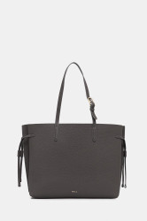 Kožená kabelka Furla šedá barva, WB02001 BX4329 4618S