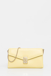 Kožená kabelka Furla žlutá barva, WB01517.BX3227.3684S1007