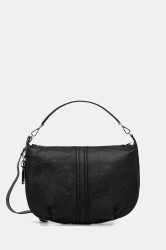 Kožená kabelka Geox AURELYI černá barva, D36KYA 00046