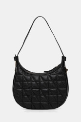 Kožená kabelka Geox MARYEMY černá barva, D56ZSA 00046