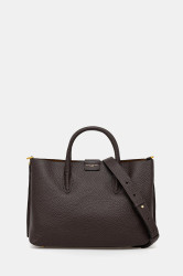 Kožená kabelka Gianni Chiarini ARETHA hnědá barva, BS.11832.RNGDBL