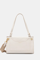 Kožená kabelka Gianni Chiarini NICOLE béžová barva, BS.11336.TKL.NAETN