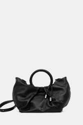 Kožená kabelka IRO černá barva, WP47SUNBAG