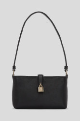 Kožená kabelka Karl Lagerfeld K/AUTOGRAPH černá barva, A3W32041