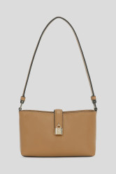 Kožená kabelka Karl Lagerfeld K/AUTOGRAPH hnědá barva, A3W32041