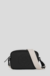 Kožená kabelka Karl Lagerfeld K/CIRCLE černá barva, A3W30310