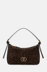 Kožená kabelka Kurt Geiger London CHELSEA hnědá barva, 4979135289