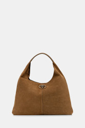 Kožená kabelka Kurt Geiger London CHELSEA zelená barva, 5049733209