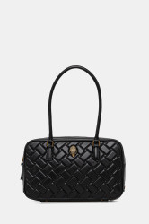 Kožená kabelka Kurt Geiger London KENSINGTON černá barva, 4702000109
