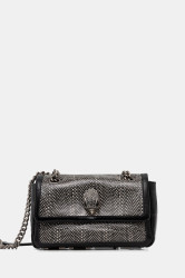 Kožená kabelka Kurt Geiger London KENSINGTON černá barva, 5019001189