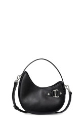 Kožená kabelka Lauren Ralph Lauren černá barva, 431980159