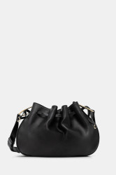 Kožená kabelka Liviana Conti černá barva, A5WA01