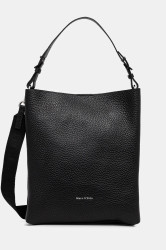 Kožená kabelka Marc O'Polo černá barva, 5000007749
