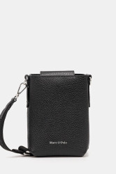 Kožená kabelka Marc O'Polo černá barva, 5000007752